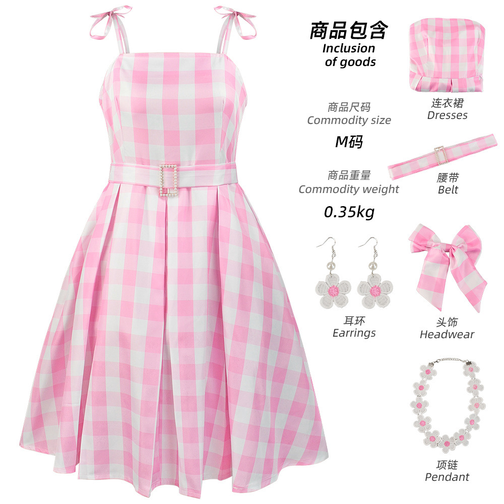 Vestido con cinturón