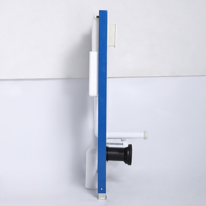 浴室附件金属框架双冲洗隐藏式水箱，带冲洗按钮 - Product Image 4