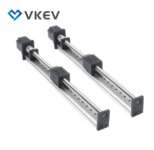 Guía de movimiento lineal para máquina Cnc, módulo Micro lineal con Motor paso a paso, actuador lineal