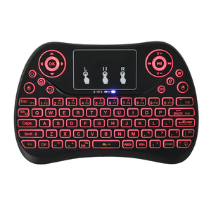 Mini 7-Color Backlit Wireless <strong>Keyboard</strong> with Touchpad 2.4G Remote <strong>Control</strong> PC <strong>Android</strong> TV Box-Certified RoHS Plastic Silicon Keypad - Product Image 4