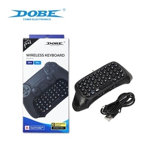 Para PS4 SLIM para teclado de juegos Bluetooth controlador inalámbrico compañero con características de chat accesorios de juego de