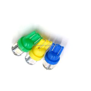 T10 5SMD Pinball <strong>LED</strong> Bulb AC/DC 6.3V <strong>0</strong>.<strong>5W</strong> <strong>LED</strong> Machine Light Bulb Lamp Non-ghosting Anti Flickering