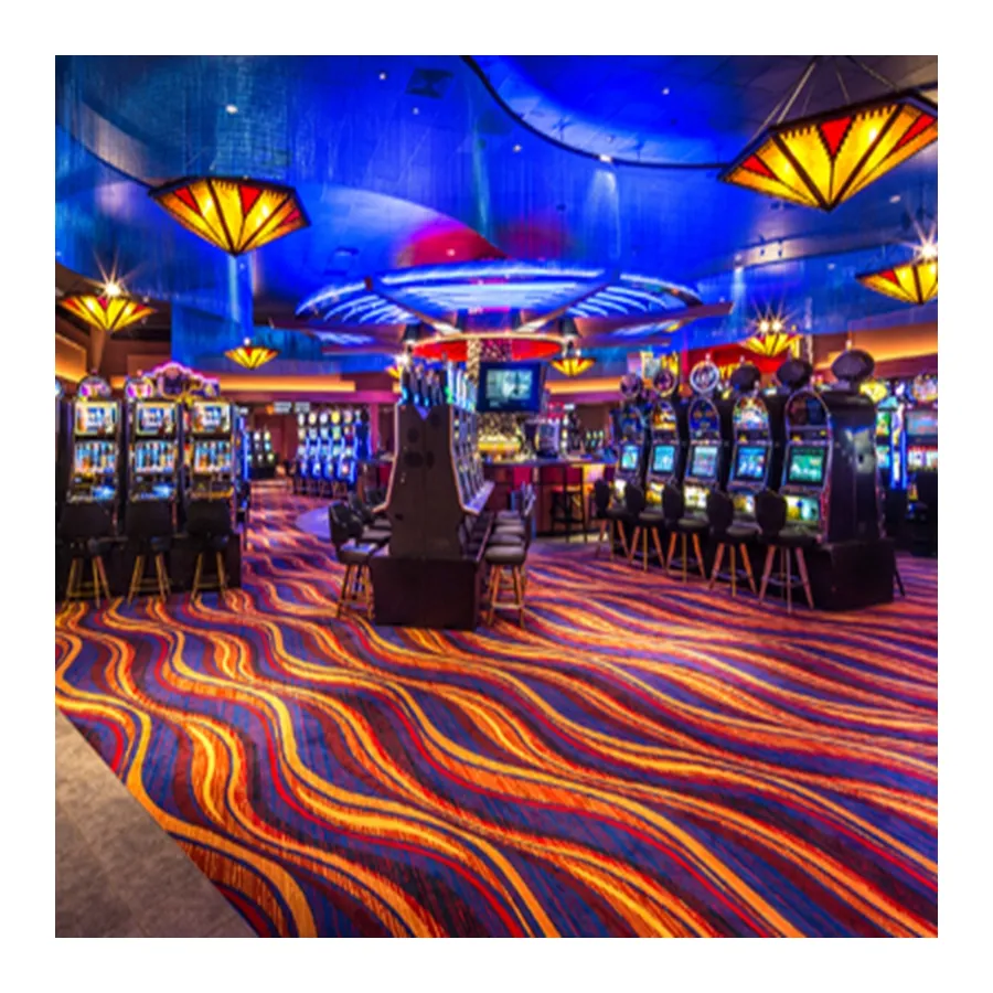 High End halı yüksek dayanıklılık yanmaz oyun Poker odası axkumarhane halısı Alfombras lüks