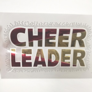 Cheer lideri özel giysi için yapay elmas Transfer tatoo Bling suni elmas demir Transfer tasarımı - Product Image 5