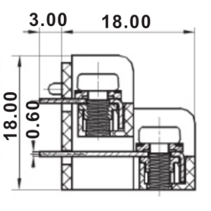 300V/15A Pitch 7.62mm <strong>Double</strong> Deck Two <strong>Layers</strong> 2 Levels White Barrier Strips <strong>Terminal</strong> <strong>Block</strong> Used for Computer Motherboards - Product Image 3