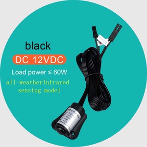 DC 12V 24V superficie montada temporizador gabinete cajón luz sensor de movimiento interruptor