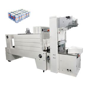 Bottom Sealing <strong>Bag</strong> Making Machine With <strong>Arc</strong> Round and Cutting Automatic Stretch Shrink Wrapping Packing Carton Tray for Cans