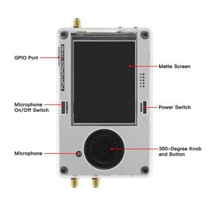 HAMGEEK R10C + H4MS HackRF 하나 R10C V2.0.x SDR 라디오 MAX2837 및 H4MS 포터팩 (5 안테나 + LNA) - Product Image 6