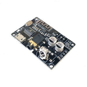 Placa decodificadora Bluetooth 5,0, módulo de audio estéreo, amplificador de altavoz ajustable de volumen de voltaje amplio, XY-WRBT