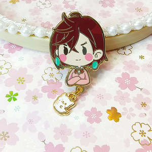 Tùy Chỉnh Bán Buôn Chất Lượng Cao Mạ Vàng Phim Hoạt Hình Phim Hoạt Hình Nhân Vật Kim Loại Ve Áo Pins Dễ Thương Thỏ Men Cứng <span class=keywords><strong>Pin</strong></span> Với Charms - Product Image 6