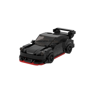 子供用ビルディングブロックおもちゃミニモデルカーおもちゃ2024新製品アイデアキッズレンガ子供用スポーツカー
