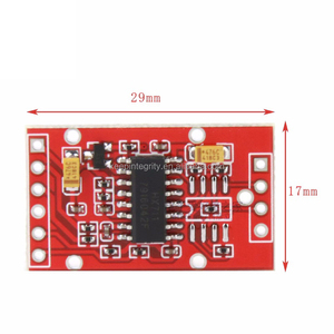 Módulo de conversión AD analógico a digital blindado HX711, sensor de pesaje de 24 canales, placa de sensor de presión electrónica