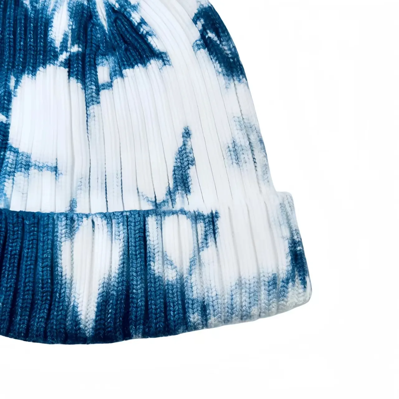 Kustom Logo Oem kualitas tinggi uniseks akrilik Jacquard topi musim dingin perlindungan Pullover topi hangat tengkorak rajutan olahraga Beanie Ski