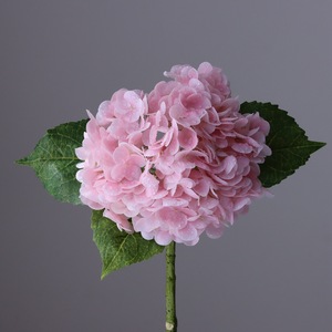 Y-H181 Chất Lượng Cao Nhân Tạo Hoa Tú Cầu Bất Cảm Ứng Cao Su Tú Cầu Lớn Đầu Màu Xanh Lá Cây Trắng Cao Su Hoa Tú Cầu Đám Cưới Hoa - Product Image 5