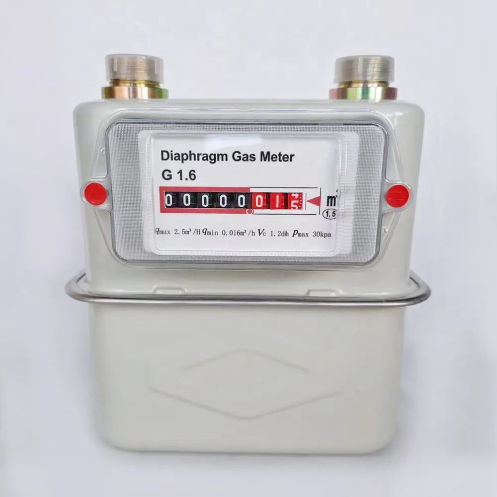 G1.6 G2.5 G4 Domestic Gas Meter/Mechanical Gas Meter/ Diaphragm gas meter
