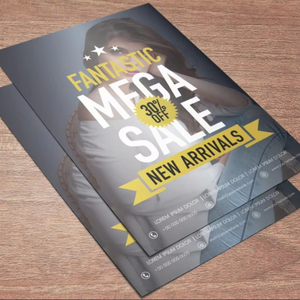 China A4 Size Book Printing Service Cardboard Paper for Brochures Magazines <strong>Flyers</strong> Packaging-Design by <strong>Company</strong> - Product Image 1