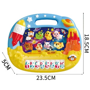 Nhà Máy Giá Phim Hoạt Hình Động Vật Âm Thanh Đàn Piano 8Pcs Bàn Phím Montessori Đồ Chơi Đàn Piano Bé Toddler Đồ Chơi OEM/ODM - Product Image 4