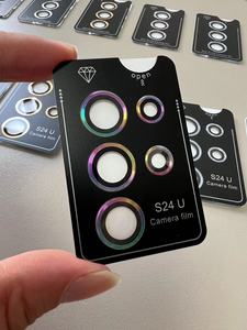 삼성 갤럭시 S24 울트라 카메라 렌즈 프로텍터 메탈 링 갤럭시 S24 플러스 용 안티 스크래치 9H 강화 유리 - Product Image 5