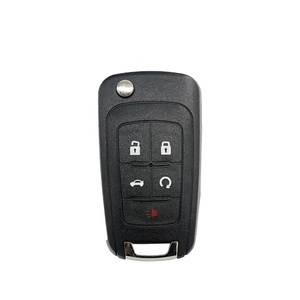 シボレーaveo cruzeオーランド自動車部品のユニバーサルリモートコントロール用高品質5ボタントランスポンダー車のキーブランク - Product Image 1