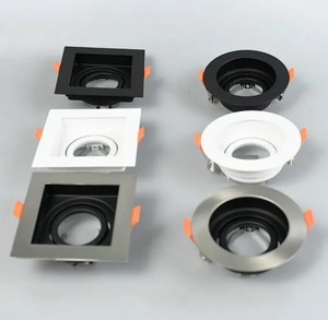 Modern <strong>Square</strong> Recessed <strong>LED</strong> Downlight <strong>5W</strong> 7W 9W 12W Indoor GU10 Fixture MR16 Housing Frame Ceiling Spot Light - Product Image 2