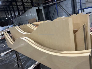 定制现代设计铝波浪天花板室内装饰模型防水功能假天花板 - Product Image 4