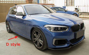 Carbon Fiber Side Skirts <span class=keywords><strong>Trunk</strong></span> TrimためBMW 1 Series F20 <span class=keywords><strong>M</strong></span> Sport M135i M140i Hatchback 2016 - 2018 Bumper Guard Car Styling