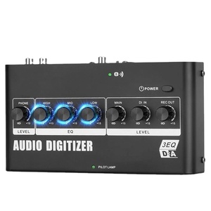 NUEVA caja convertidora de audio analógico a digital Función 3EQ 6 Interfaces DIGITIZADOR DE AUDIO estudio en casa - Product Image 1