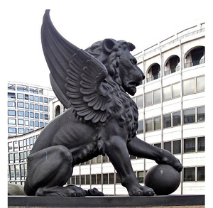 Wondecor Tượng Sư Tử Bằng Đồng Trang Trí Nghệ Thuật Bằng Đồng Cỡ Lớn Ngoài Trời Kích Thước Cuộc Sống Trong Vườn - Product Image 6