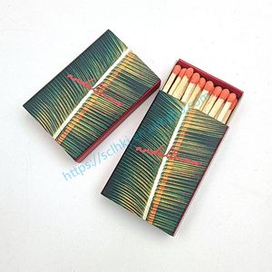 Emniyet özel tasarım küçük kibrit kutusu renkli ipuçları ile beyaz siyah kırmızı maç kafa mum matchstick için - Product Image 5
