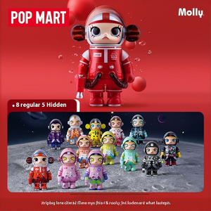 יום השנה 100% popmart 2 מגה שטח מולי pvc צעצוע רובוט נאפשר מסתורין תיבת מסתורין מתנה מיסתורין אחת קפוא שש אחת בועה