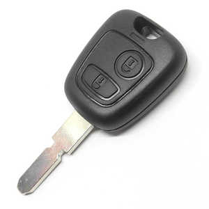 2 Buttons <strong>Remote</strong> Car Key Shell Fob Key Case Cover with 406 Blade Fit for P-eugeot 106 107 206 <strong>207</strong> 306 307 406 407 - Product Image 1