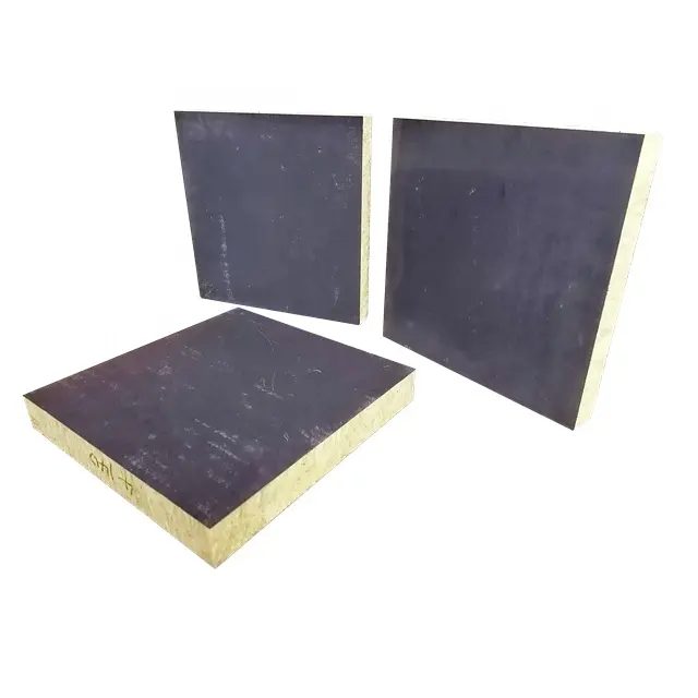 light weight rock wool soundproof fiber panel mineral rock wool board thickness 20mm insulation rock wool