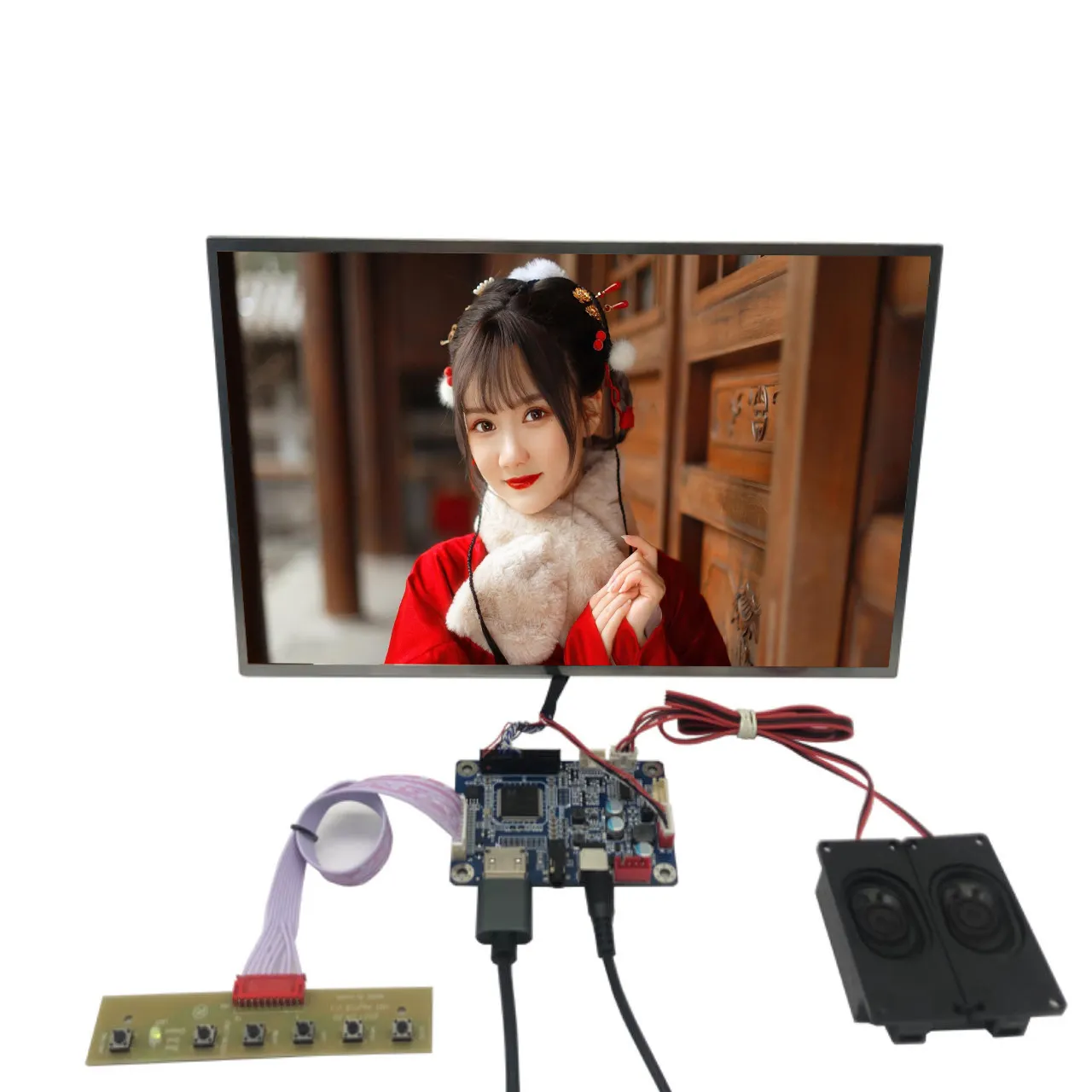 LG 15.6 Inch LP156WH4-TLA1 LCD Module TFT Type with 1366 * 768 60Hz 40p LVDS RTD2513A Supports HDM-I Input