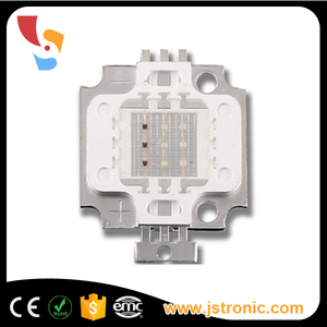 รอบ 10W RGB LED ไดโอด 10 วัตต์ RGB พร้อม epileds ชิป