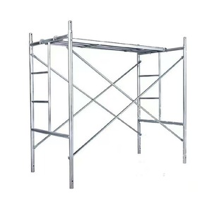 En131 Aluminium Mobile Beam Gerüst leiter mit 160x40x194.5 <span class=keywords><strong>Open</strong></span> Size H Rahmen gerüst für Bau gebäude