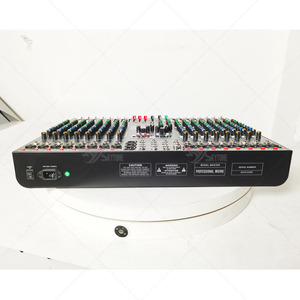 DM16 Professional 16チャンネルオーディオミキサーMP3プレーヤー付きアナログコンソールミキサー、199 DSPエフェクト - Product Image 4