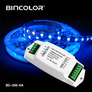 BC-330-5A 3-канальная 0/1-10 В 5A CCT Rgb светодиодный регулятор затемнения постоянного напряжения Светодиодная лента 010 В Диммируемый драйвер - Product Image 5