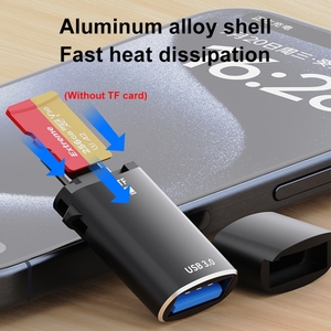 Usb-c/Type-C至tf卡多功能读卡器通用适配器 - Product Image 5