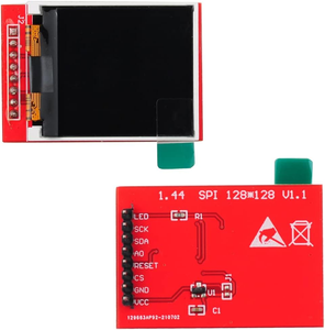 1,44-Zoll-TFT-LCD-Bildschirmmodul 3,3 V RGB 65K 128x128 4-Draht-SPI ST - 7735S für Arduino 2560 ESP32-Entwicklungsplatine - Product Image 6