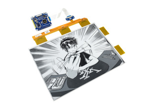 Waves hare 13,3 Zoll E-Paper E-Ink Display HUT für Raspberry Pi 1600*1200 Schwarz Weiß Farbe 16 Grau Scales USB SPI I80 Schnitts telle - Product Image 2