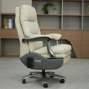 ハイエンド牛革オフィスチェアFootrestist Executive本物のレザーマネージャー電気制御付きボスチェア - Product Image 3