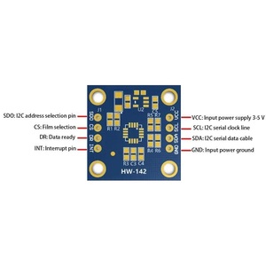 GY-50 L3G4200D三軸ジャイロ角速度センサーモジュールDC 3V-5V L3G4200 IIC/SPI通信プロトコルArduino用 - Product Image 2