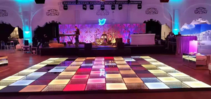Botai High Quality <strong>RGB</strong> Dance Portable Glass Disco Night Club Uplights DMX <strong>RGB</strong> Color 3d Infinity Mirror <strong>Led</strong> Dance Floor - Product Image 4