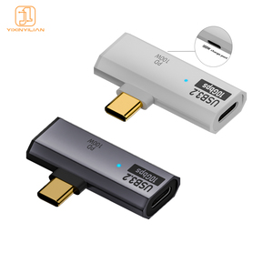 USB C OTG适配器2合1 PD快速充电转换器USB 3.2 10Gbps耳机手机C至C型适配器 - Product Image 1