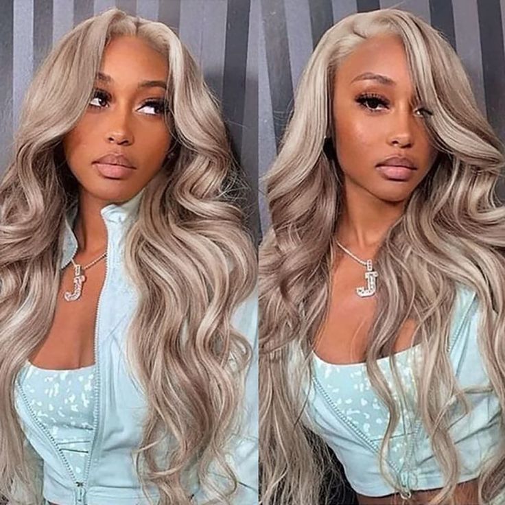 remy hair body wave wig-highlight