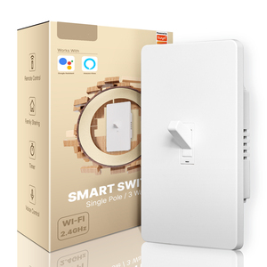 TUYAスマートホームオートメーションライトスイッチウォールWiFiトグルスイッチ - Product Image 4