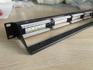 SURELINK 19 pulgadas Keystone Jack Panel de conexión en blanco con 12/24/48 puertos modulares RJ45 UTP Cat 5E Cat 6 1U 19 ''1U Jack - Product Image 5