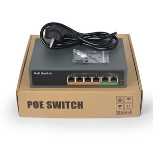 SDAPO PSE604EX V2.0 / PSE0420FD-E V2.0 48V Poe anahtarı 65W 10/100Mbps genişletici 250m fonksiyonu 4 + 2 Port Poe anahtarı - Product Image 4
