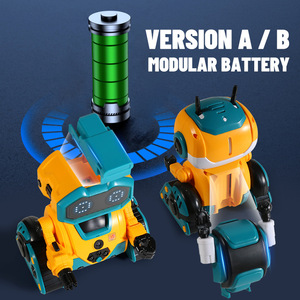 Robot Rc akıllı akıllı kızılötesi sensör 2.4G kablosuz Robo uzaktan kumanda programlama RC Robot oyuncaklar