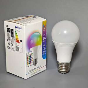 Ultra parlak 9w kablosuz W C akıllı yuvarlak Smd ışık 1100lm 1100 Marquee A70 Ip67 küre 120 pembe Cct E27 Wifi Led Rgb ampul - Product Image 2